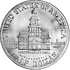 bicentennial half dollar reverse